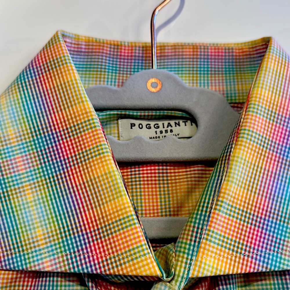 Multicolor Plaid Men's Shirt